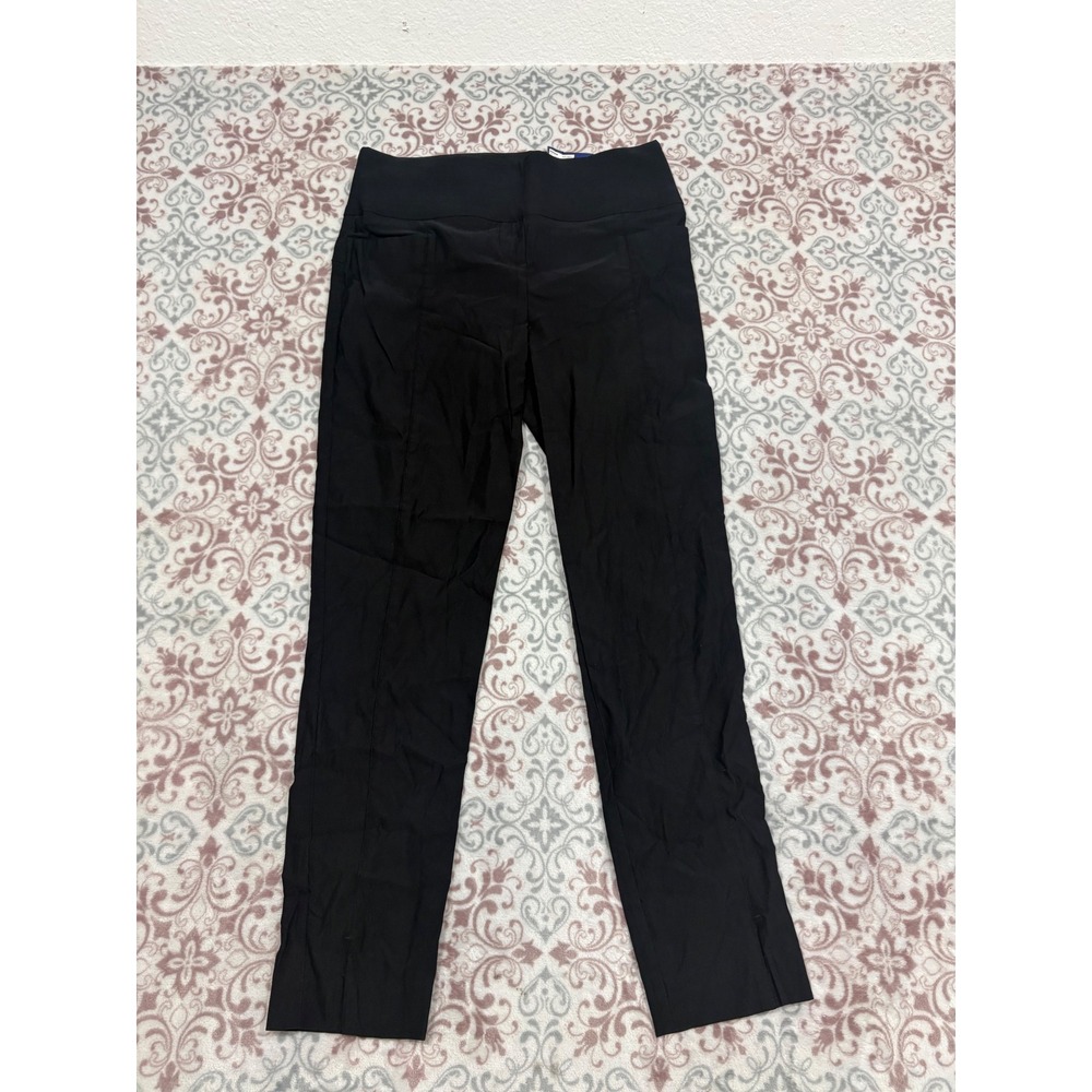 Apt. 9 Ankle Pants Women Small Mineral Black Tummy Control Mid Rise WA93X053RS